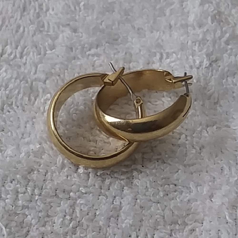 Not Rated Gold Hoop Earrings